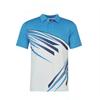 Athletic essential! Short-sleeve Polo with Runner Print, Sporty Casual Wear