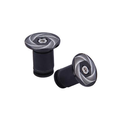 Risk Mountain Bike Bicycle Comfortable Handlebar Rubber Grips Bar End Grips (Circinate)