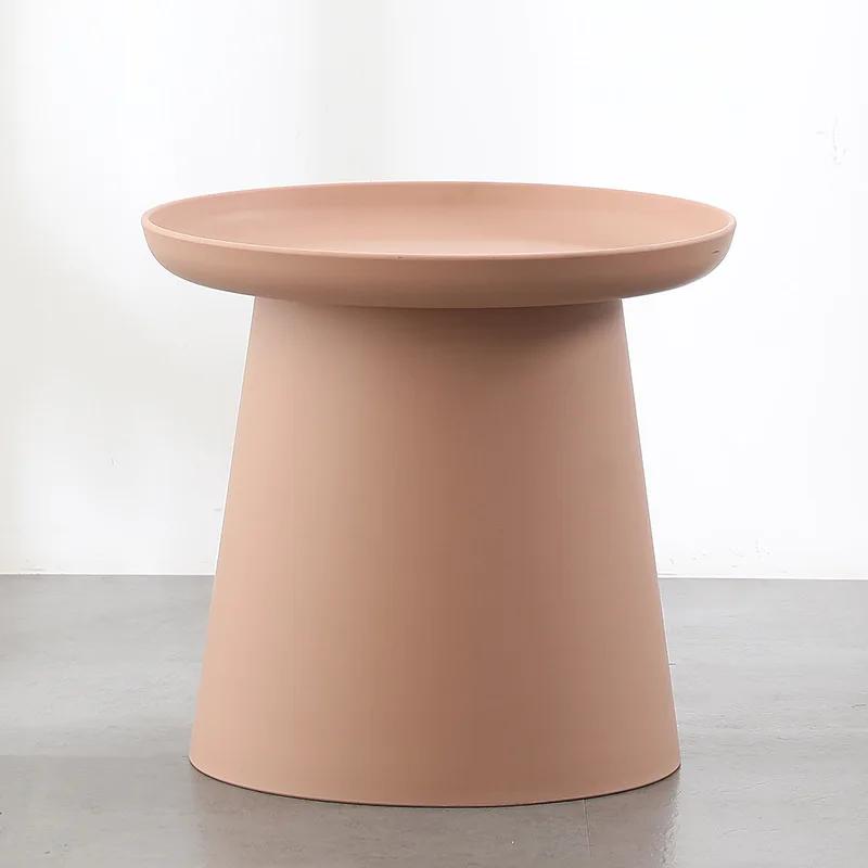 Modern Coffee Table Plastic Simple Small Round Table Tables Coffee Sofa Side Low Table Outdoor Tea Combination