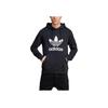 adidas Adicolor Classics Trefoil Hoodie Black/White Men Streetwear IM4489
