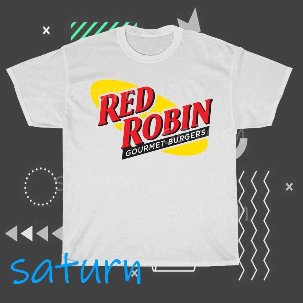Red Robin Resto Active Logo T-Shirt Funny Size S to 5XL S