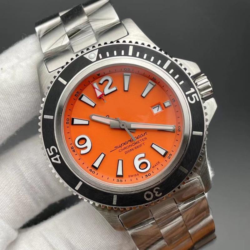 Мужские кварцевые стальные часы Bainilai BNL Super Ocean Diving