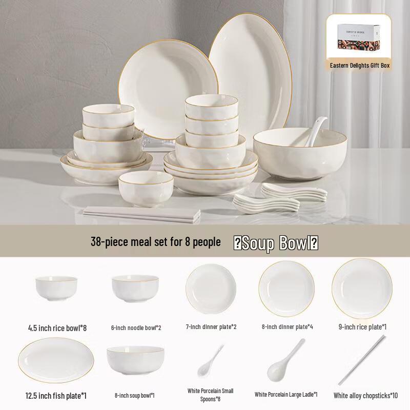 Underglaze Ceramic Dinnerware Set