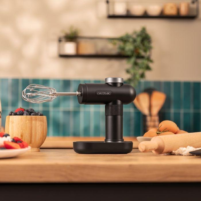 Mixeur à main - Cecotec - PowerTwist Battery - 50W - USB rechargeable - 5 vitesses - LED