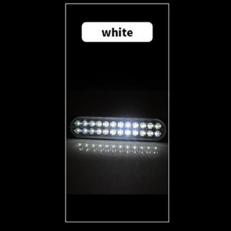 LED Auto Stroboskopické Výstražné Světlo Blikající Porucha Nouzové Světlo Auto Nákladní Auto Přívěs Maják Lampa Signální Světlo Pro Auta 12-24V 72W