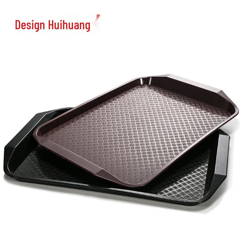 Colorful PP Plastic Rectangular Serving Plate