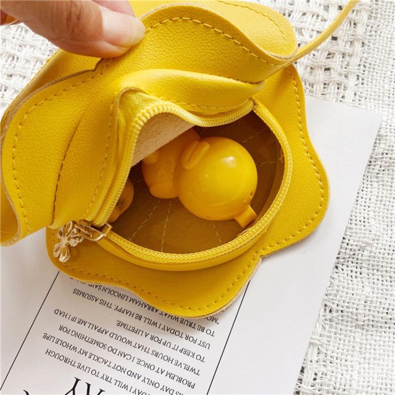 Candy color children's small bag fashionable and cute mini flower shape princess messenger bag baby change bag