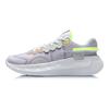 Li Ning Getaway Cushioning Slip Resistant Abrasion Resistant Low Top Running Shoes Women's Light Wisteria Purple ARHR052-4