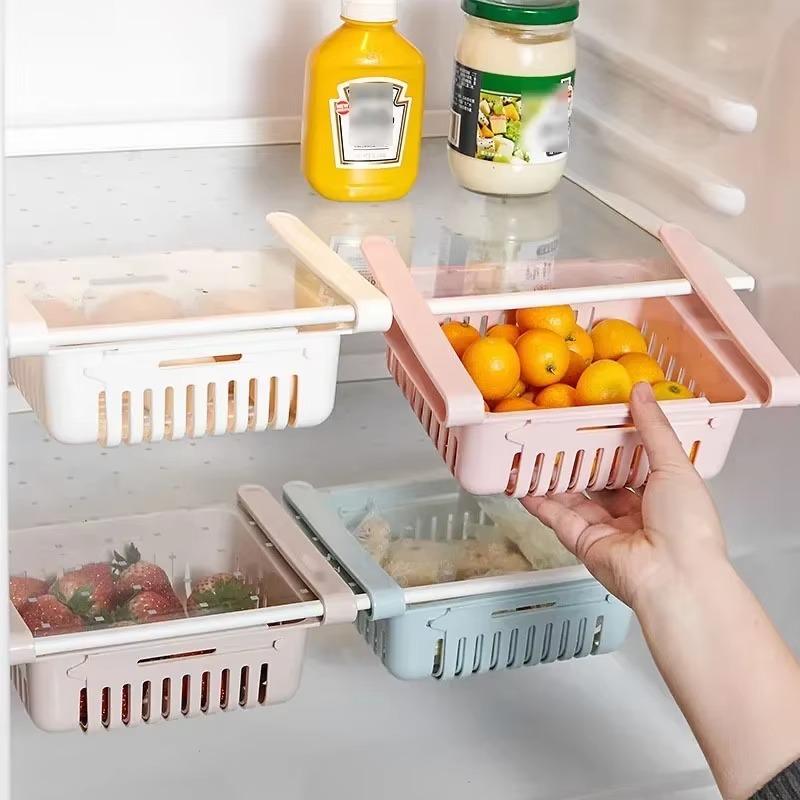 New Kitchen Fruit Food Fresh Refrigerator Storage Box Fridge Fruit Vegetable Spice Food Case Container Kitchen Organizer