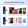 Microphone for iPhone 15-16, mini mic Wireless mic with Noise Reduction,mini Microphone LED Display -Wireless Microphones Ideal for Vlog, TikTok &