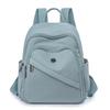 Schoolbag Oxford Cloth Backpack Women's 1011 New Fashion Versatile Lightweight Small High-end Travel Canvas Casual Backpack