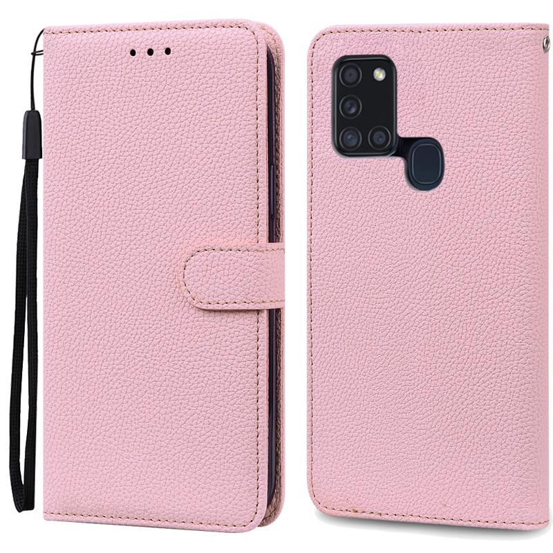 Pouzdro A21S pro Samsung Galaxy A21S Pouzdro Peněženka Kožené flipové pouzdro pro Samsung A21S Pouzdro A 21s A217F Měkký silikonový kryt Fundas