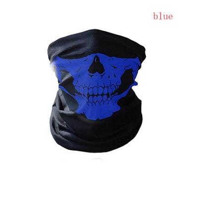 Ramidos Bicycle Ski Skull Half Face Mask Ghost Scarf Multi Use Neck Warmer COD