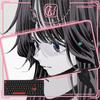 New Anime The Fragrant Flower Blooms with Dignity Mouse Pad Cute Kawaii Girl Kaoruko Waguri Desk Mat Print Keyboard Mat