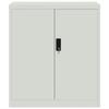 VidaXL Light Grey Filing Cabinet 79x40x90 Cm Steel 339733