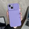 Shockproof Liquid Silicone Soft Phone Case For iPhone 17 15 13 12 16 14 Pro Max XS X XR 7 8 Plus SE3 Slide Camera Matte Cover