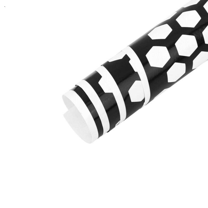 Car Rear Tail Light Cover Black/White Honeycomb Sticker Tail-lamp Decal Accessories