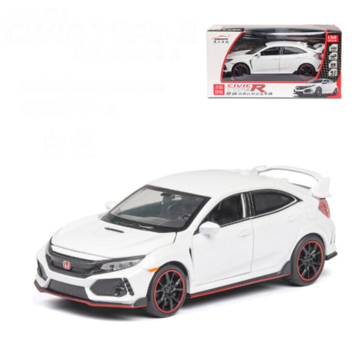 

Honda Jianyuan Civic Type R модель легкосплавного автомобіля.:32 біла білий