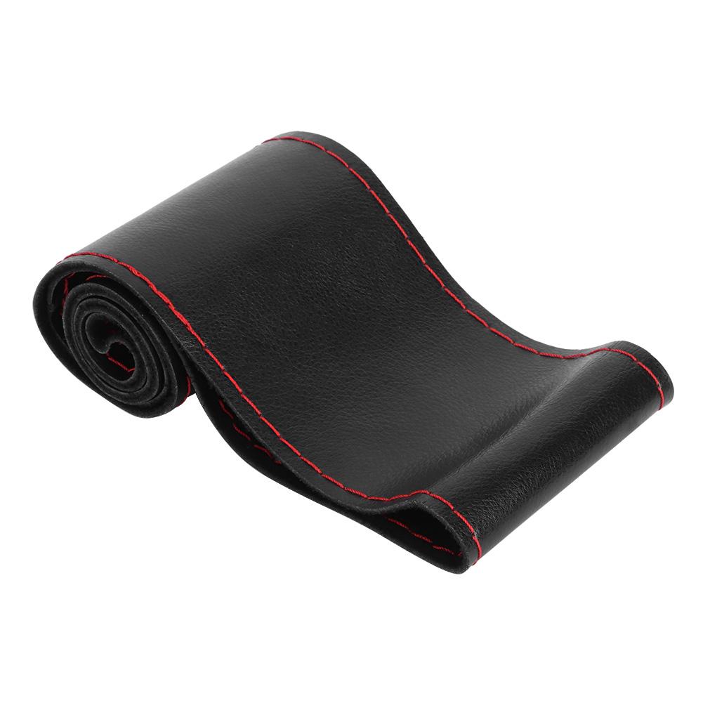 Leather Steering Wheel Cover Needles Thread Kit DIY Sideline Hand Sewing Car Interior Decoration