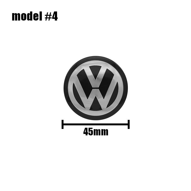 MPSGW1 Car Steering Wheel Emblem Sticker Interior Accessories For VW Polo Golf GTI Passat Scirocco Beetle Tiguan Magotan Golf 5 4 6 Mk4