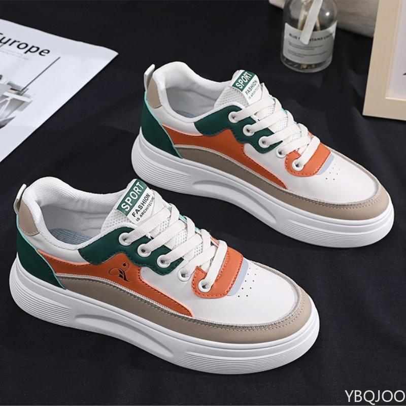 

Новая женская универсальная студенческая спортивная обувь для повседневной носки, удобная обувь на толстой подошве, износостойкая, с увеличением роста 37