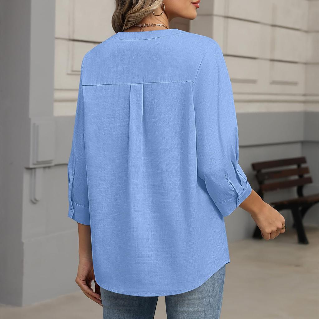 Women's Fashionable Casual -colored Top