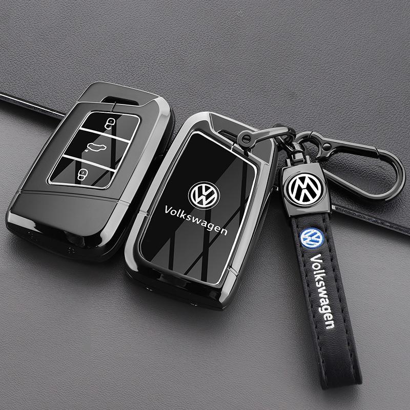 2026 Hot For VW VOLKSWAGEN Car Key Case Cover Shell For VW Volkswagen Golf 7 MK7 Tiguan MK2 For SEAT Ateca Leon FR 2 Ibiza For S