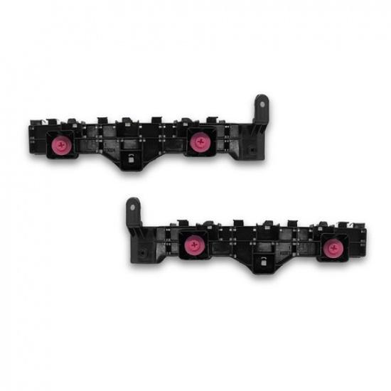 Front Left / Right Bumper Support Bracket Set For - Honda Pilot Black