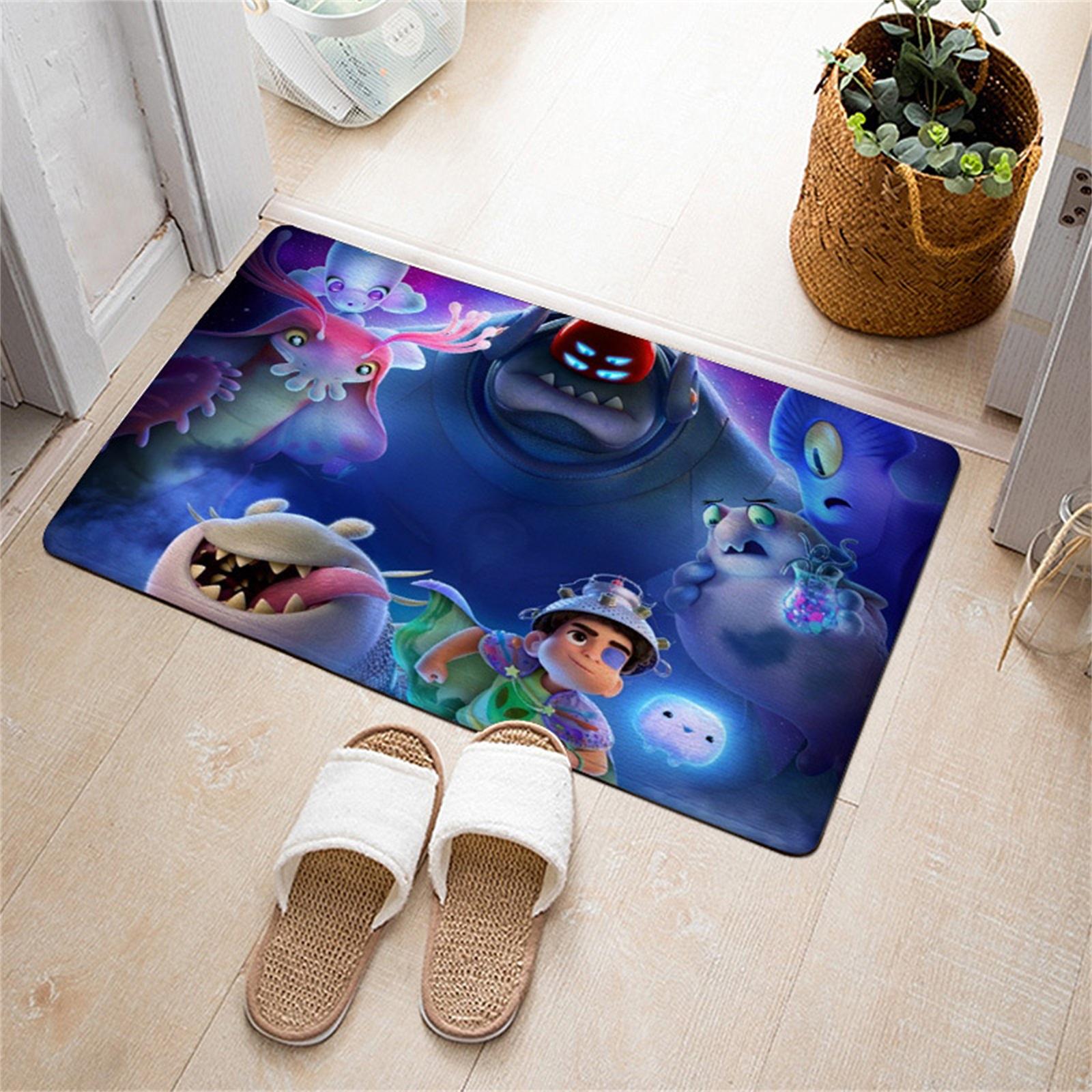 

Специальный посланник Земли Коврик для пола Праздничное украшение Дом В помещении Короткий плюш Нескользящий Коврик для ног Ковер One Size