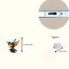 Type C USB Port Dust Plug with 2D Acrylic Pendant Charm Mobile Dust Plug Charm Phone Accessories for Phone Decorations