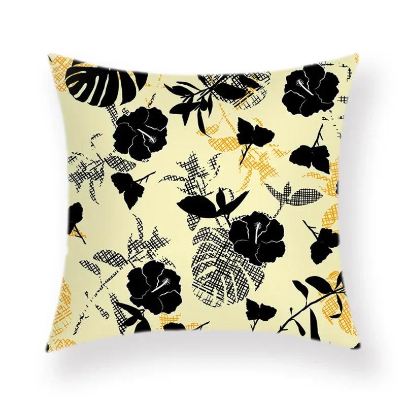 Boho Room Aesthetic Summer Green Pillowcase Cartoon Pineapple Decorative Pillow Bed Sofa Throw