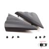 ESP1221 Side View Mirror Door Triangle Fender Trim Cover Set for Ford Transit MK8 T18 V363 2013-2024 2016818 2016819