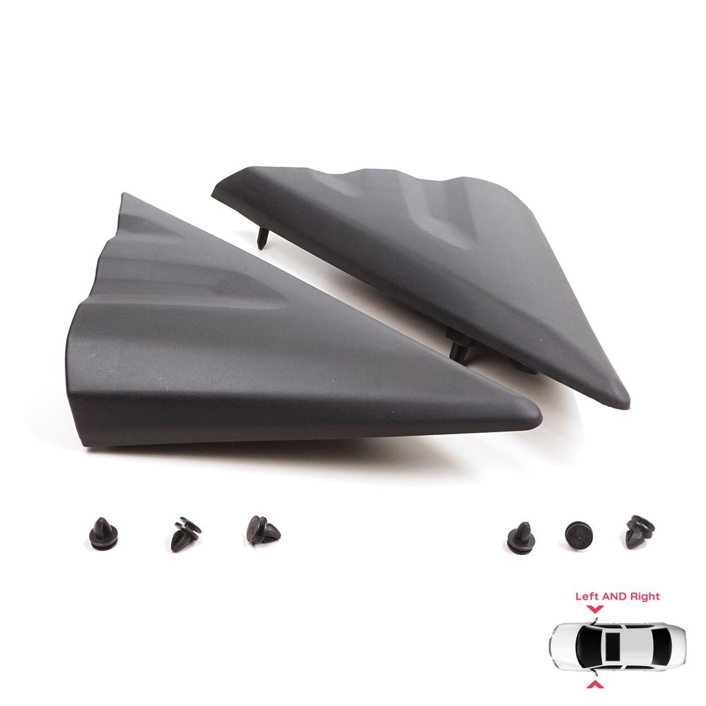 ESP1221 Side View Mirror Door Triangle Fender Trim Cover Set for Ford Transit MK8 T18 V363 2013-2024 2016818 2016819