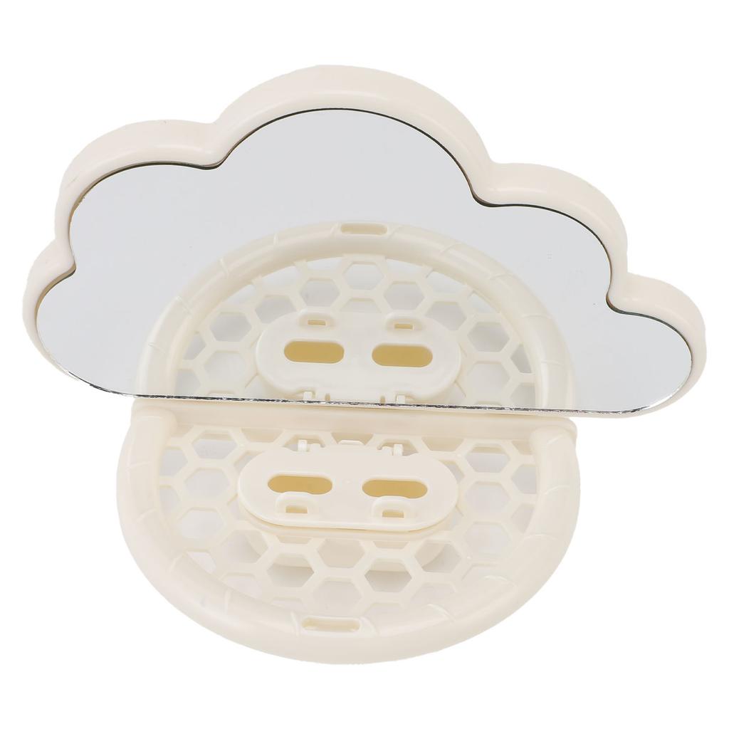 Bird Mirror for Cage Funny Interactive Toy Lovely Shape High Definition Bird Perch Stand Mirror with