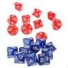 10 Pieces Of Acrylic Sided D10 Game For Board Games