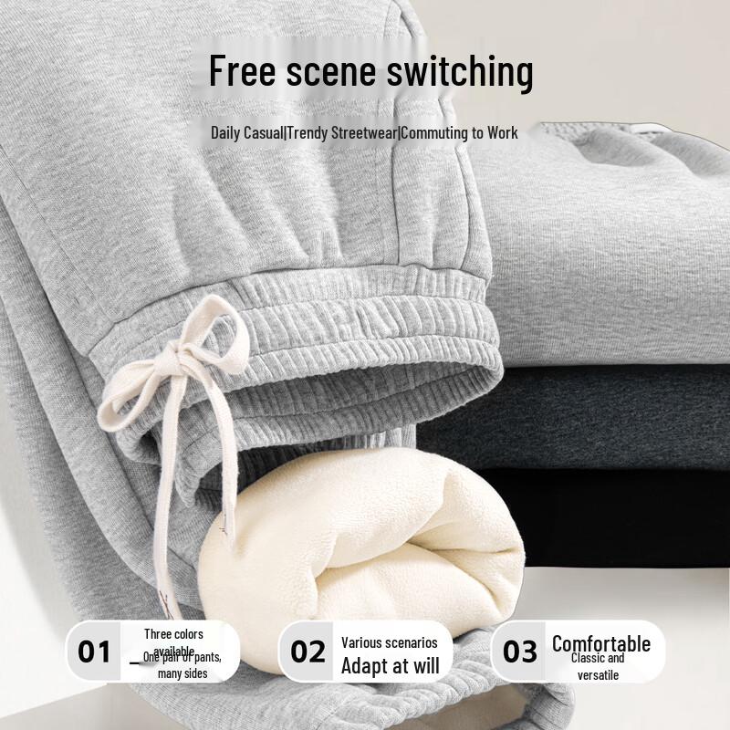 JEEP SPIRIT Men's 2025 Fleece-Lined Jogger Sweatpants