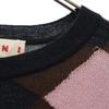 Marni Wollmischung Karomuster Langarmpullover 40 Schwarze Serie Strick Damen Gebraucht