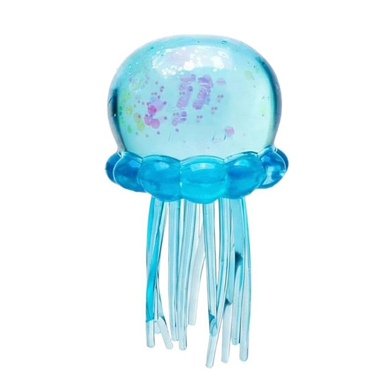 Jellyfish Squishy Fidget Toy Slow Rebound Squeeze Toy for Stress and Anxiety Relief Kids Classroom Office Decor