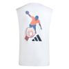 adidas Anthony Edwards Knitted Loose Simple Basketball Jersey Men Tops KS2340