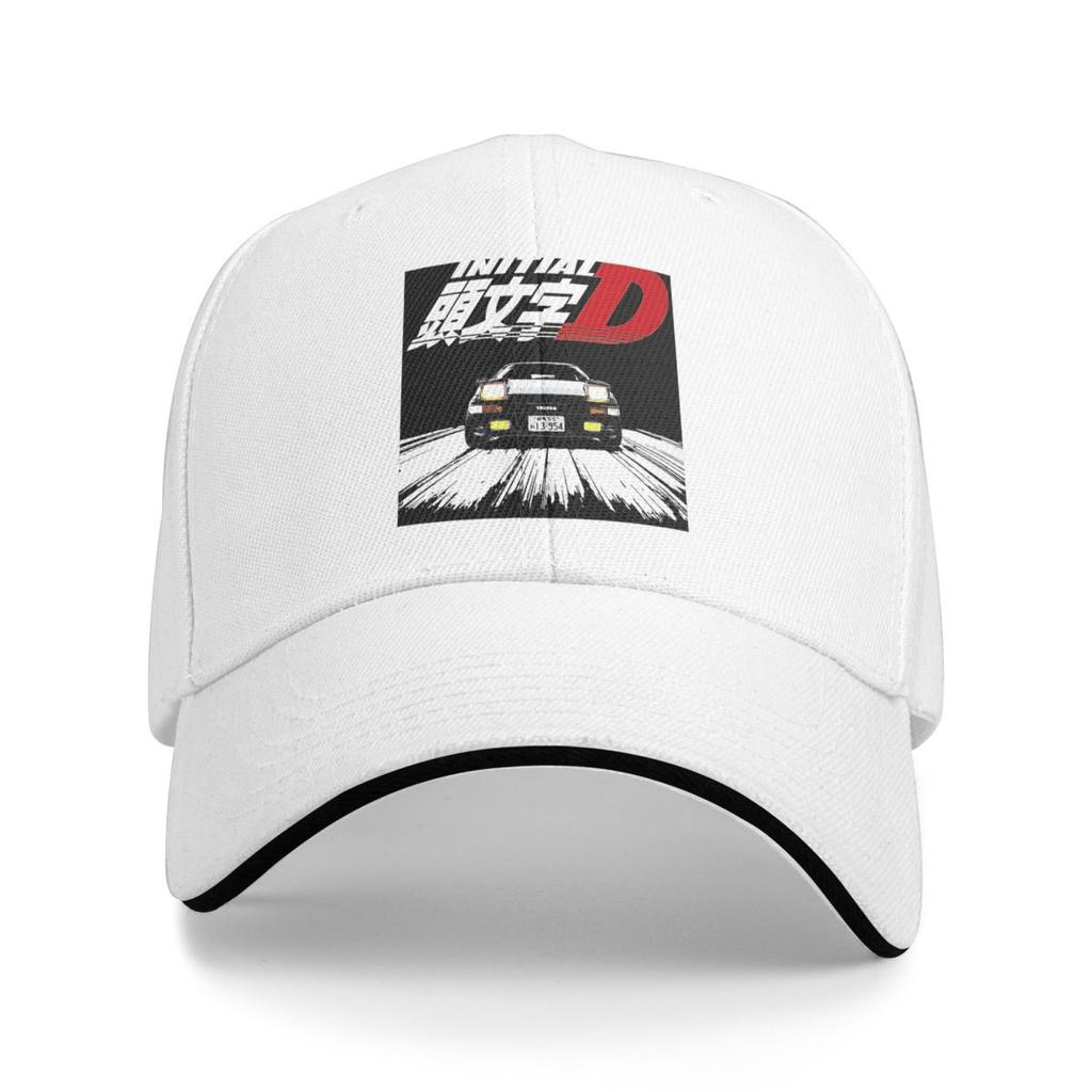 Unisex Baseball Hats Anime Drift AE86 Initial D Outdoor Streetwear Summer Sports Baseball Caps Hip Hop Cap Casquette Hats