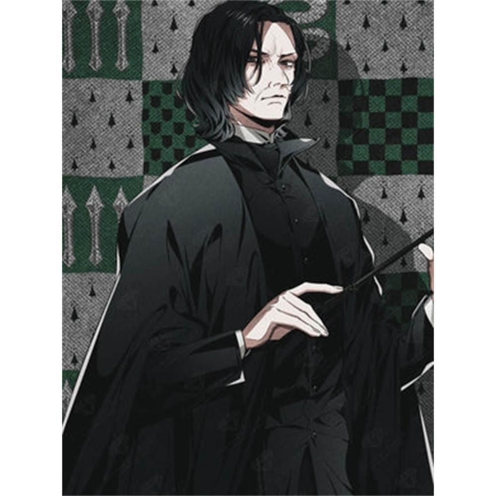 Harry Potter Cartoon Characters Diamond Painting Cross Stitch Hogwarts Castle Mosaic Embroidery Rhinestones Home Decor Kids Gift