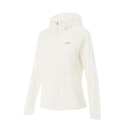 Veste légère à capuche de protection UV Li Ning avec logo pour femme AFDV248-1