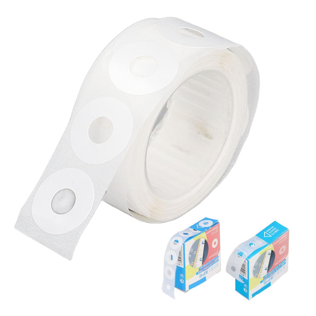 Hole Punch Reinforcers Stickers  Production PVC Waterproof Simple  Reinforcement Labels