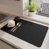New Customizable Non-Slip Absorbent Kitchen Drying Mat for Cups, Plates, and Bowls