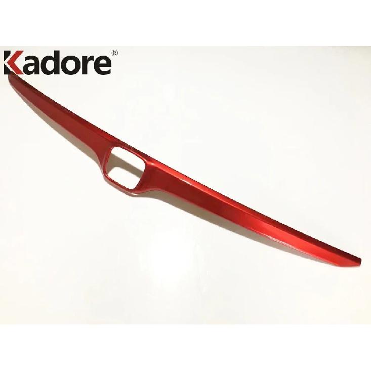 For Honda CRV CR-V 2017-   Carbon Fiber Rear Trunk Lid Cover Trim Tailgate Log Frame Molding Strip Car Accessories