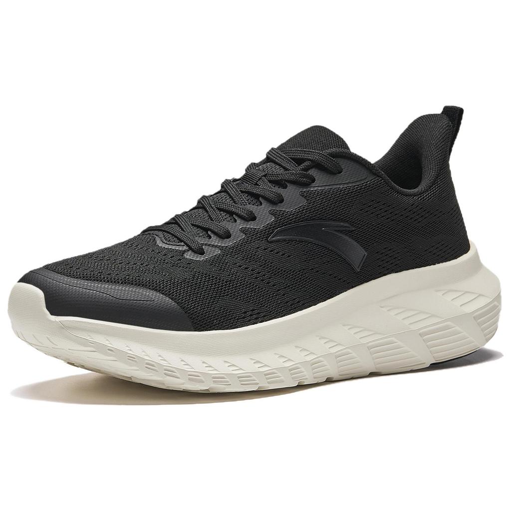 Anta Light Cloud Sports Fashion Comfortable Shock Absorption Breathable Low-Top Casual Running Shoes Men sneaker Black 112435536S-7