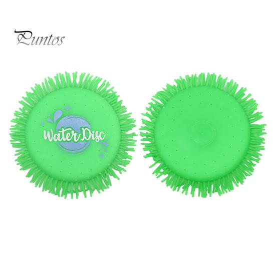 2 Pack Water Flying Discs Sponge Absorbent Enhance Parent-Child Bonding Water Toy Outdoor Beach Pool Flying Disc