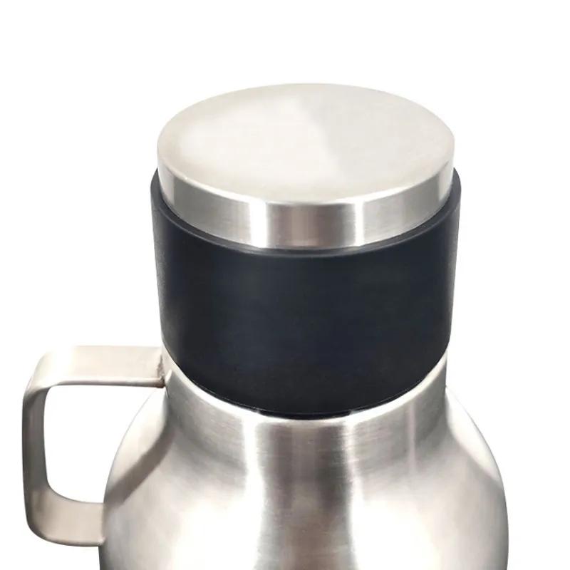 40oz Double Layer Insulated Stainless Steel Kettle With Handle Travel Kettle Detachable Insulated Cold Water Cup Reusable Portable Outdoor Travel Cup