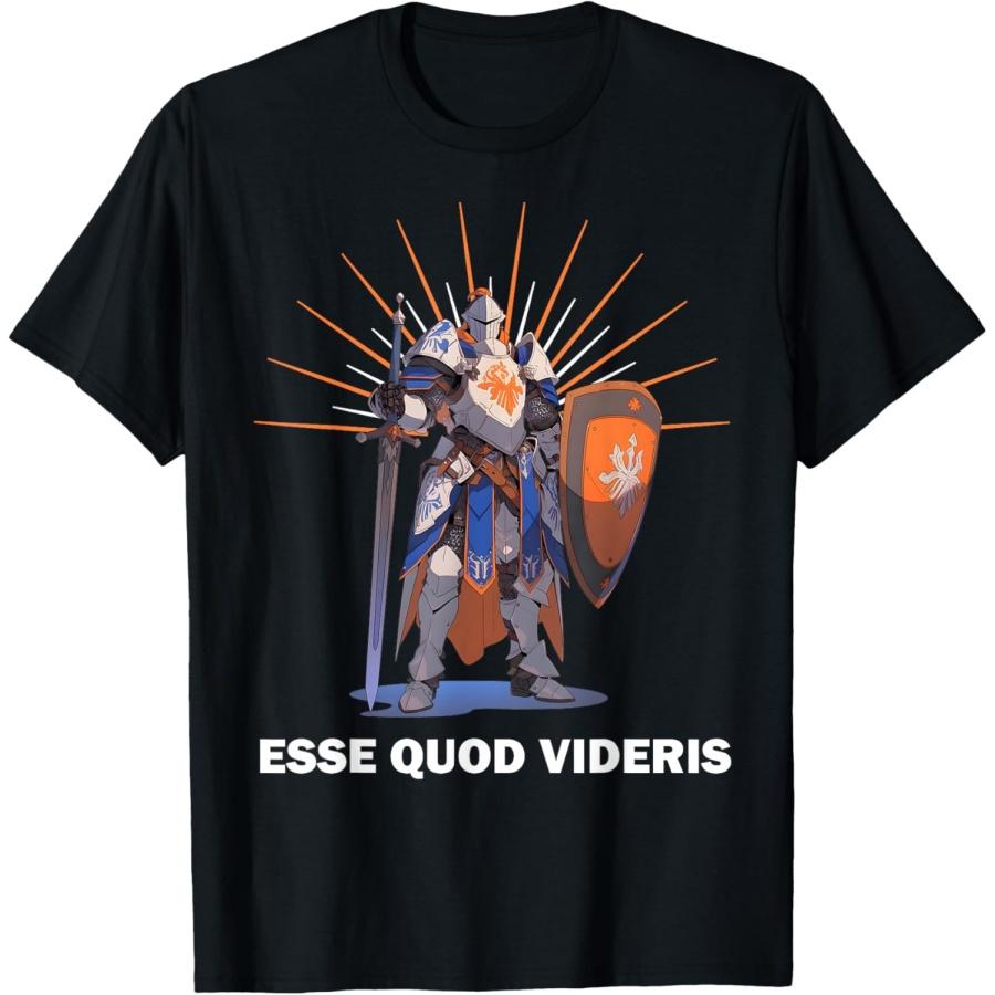 ESSE QUOD VIDERIS Knights Templar Motto T-Shirt S