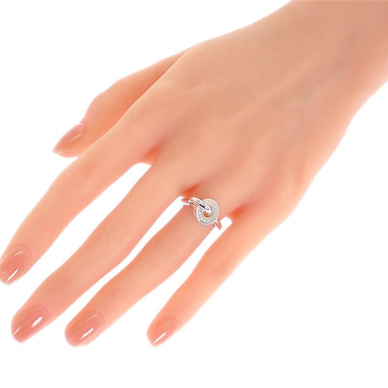 HERMES  #8(JP Size)  Ring Silver925 Women